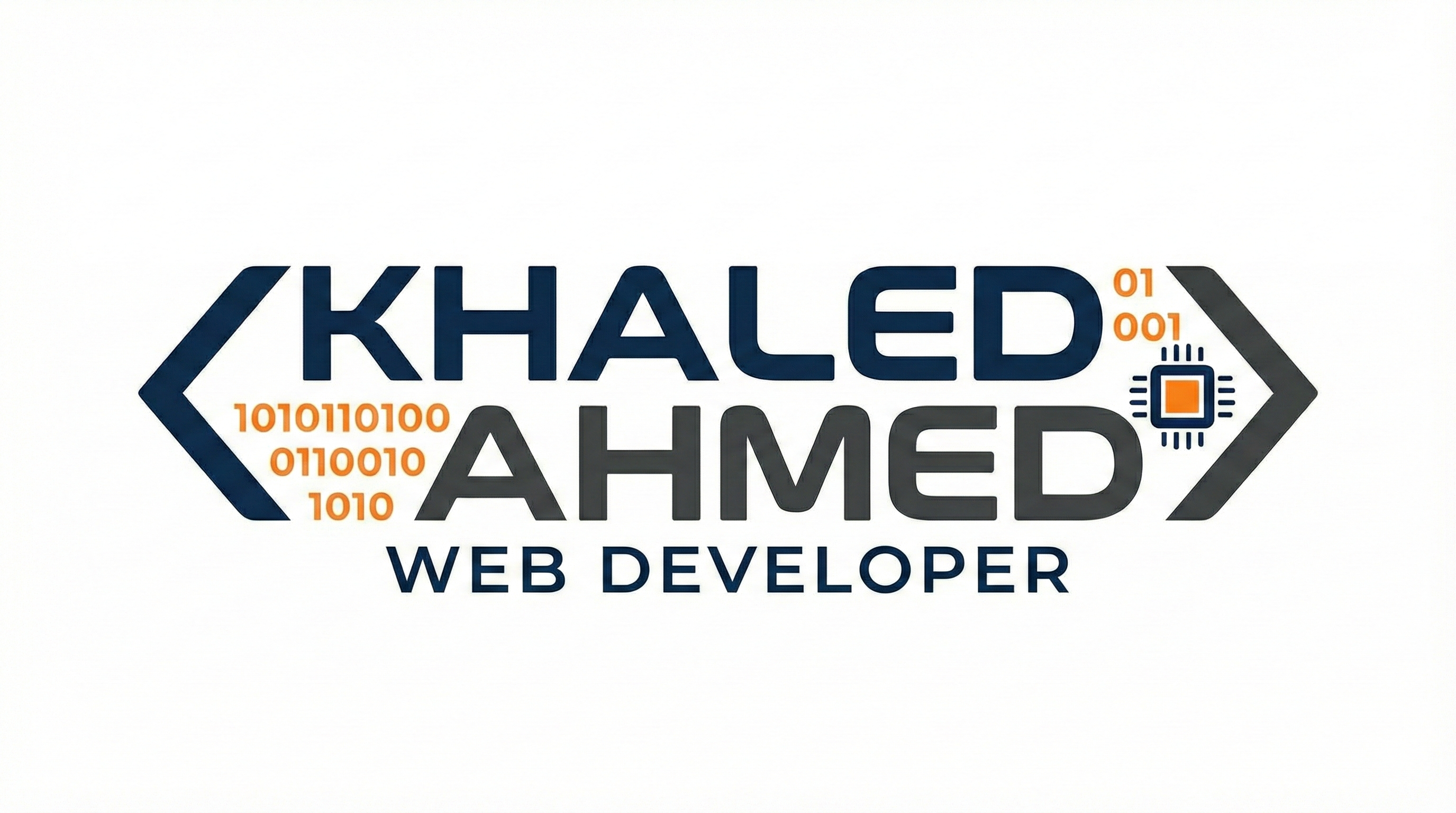 Khaled Ahmed Logo