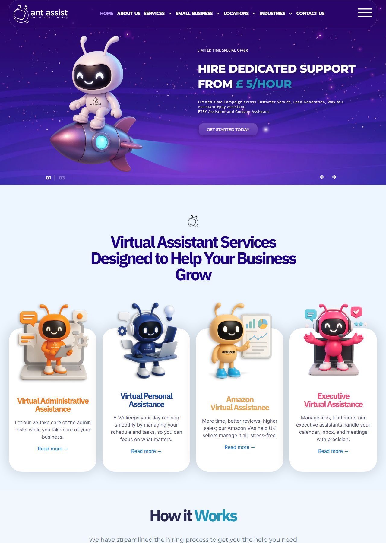 Ant Assist — UK Virtual Assistant Agency
