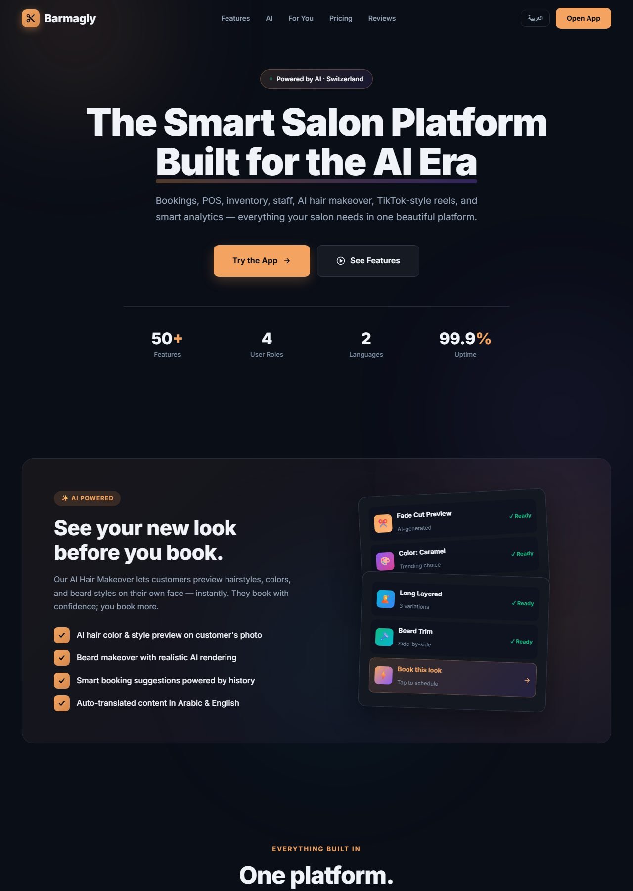 Barmagly Salon — AI-Powered Salon Management